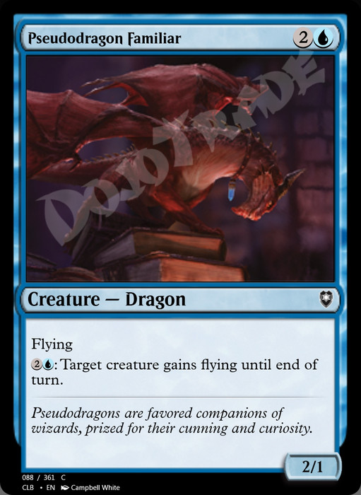 Pseudodragon Familiar