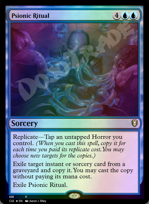 Psionic Ritual FOIL