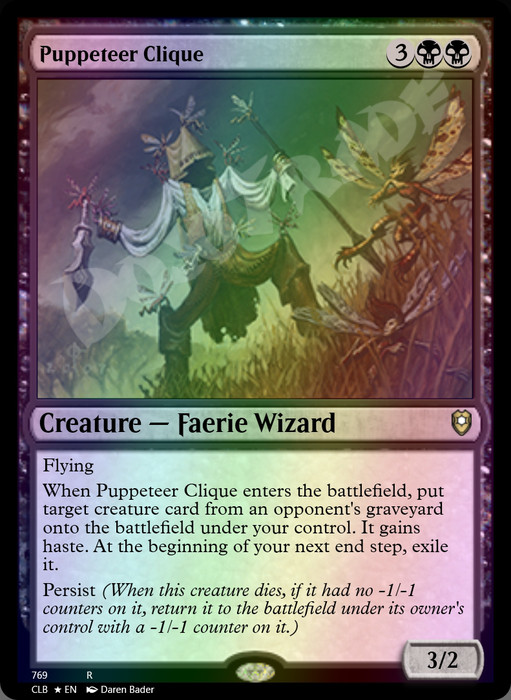 Puppeteer Clique FOIL