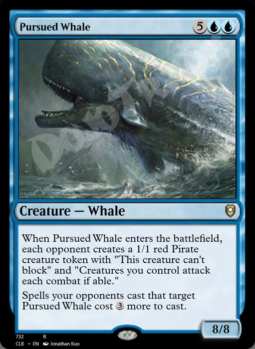 Pursued Whale