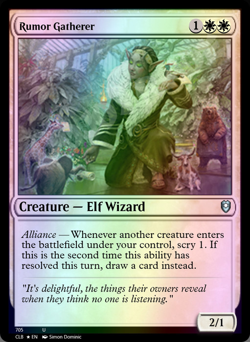 Rumor Gatherer FOIL