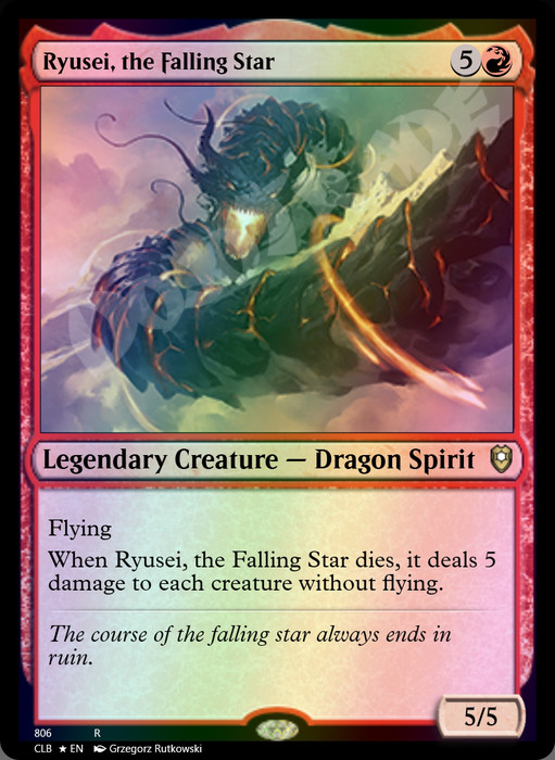 Ryusei, the Falling Star FOIL