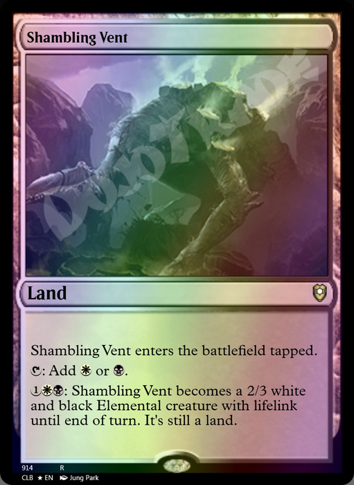 Shambling Vent FOIL