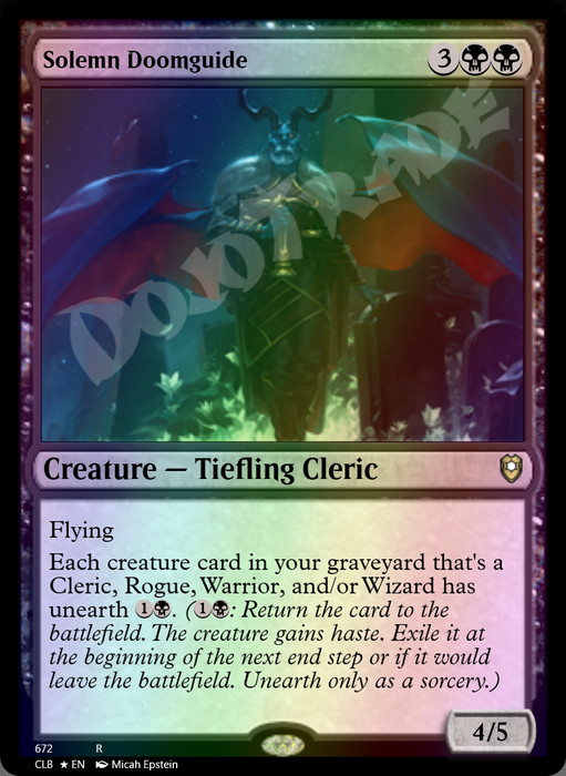 Solemn Doomguide FOIL