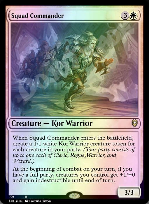 Squad Commander FOIL