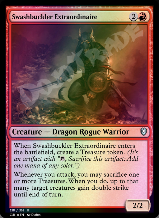 Swashbuckler Extraordinaire FOIL