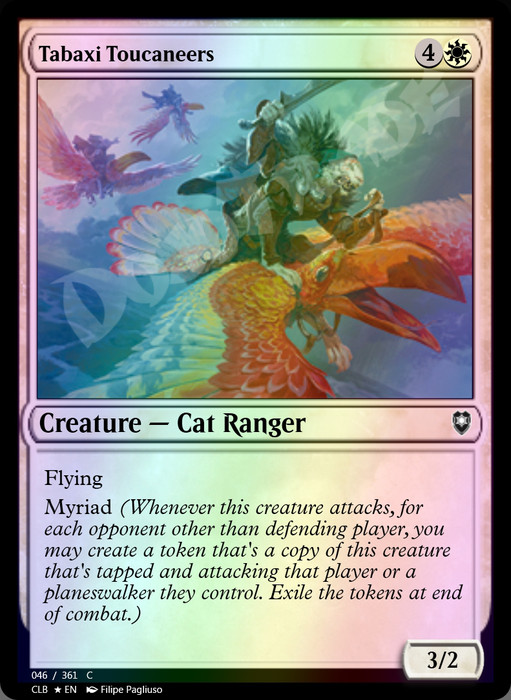 Tabaxi Toucaneers FOIL