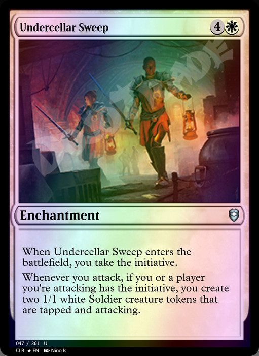 Undercellar Sweep FOIL