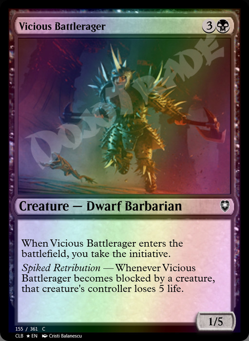 Vicious Battlerager FOIL