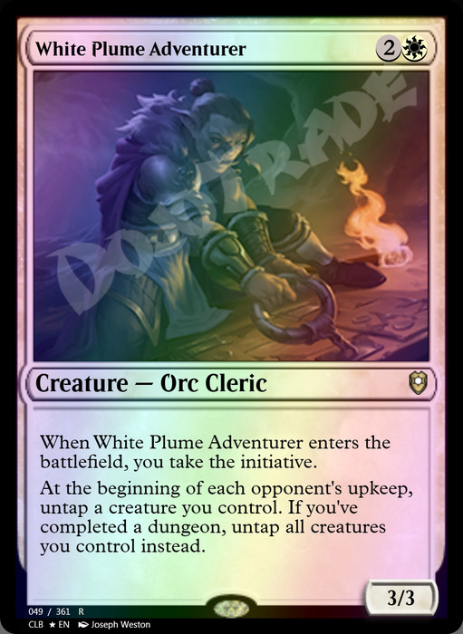 White Plume Adventurer FOIL