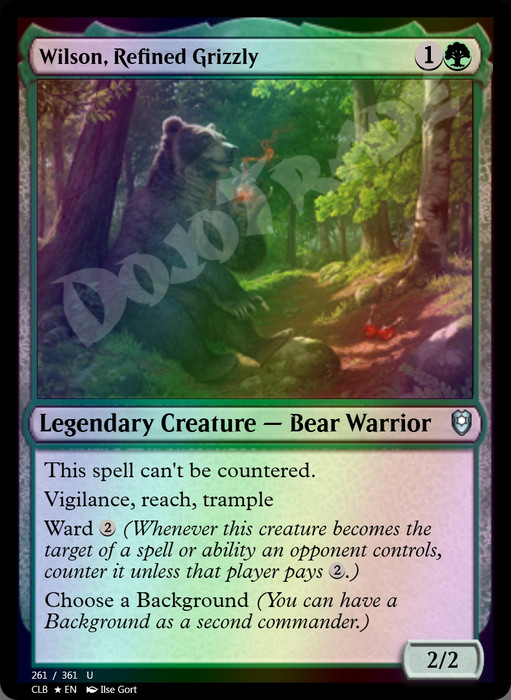 Wilson, Refined Grizzly FOIL