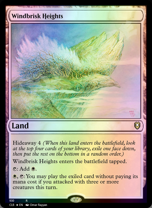 Windbrisk Heights FOIL