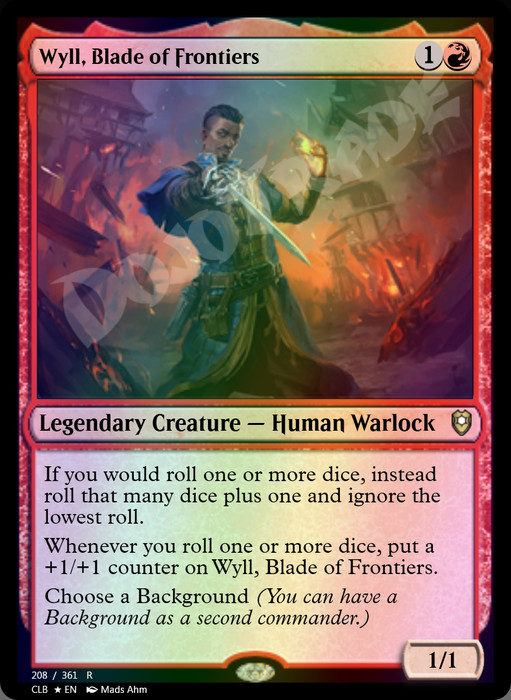 Wyll, Blade of Frontiers FOIL