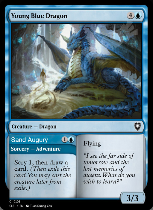 Young Blue Dragon