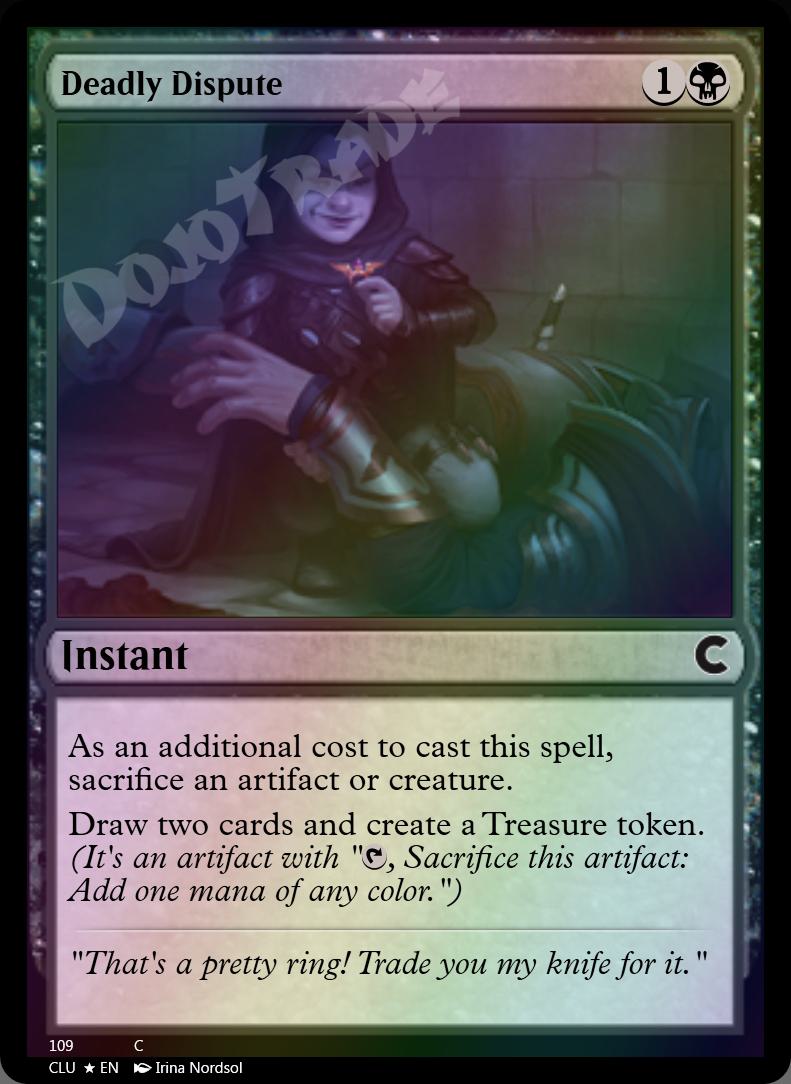 Deadly Dispute FOIL