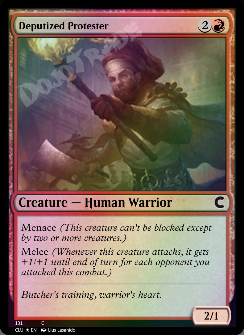 Deputized Protester FOIL