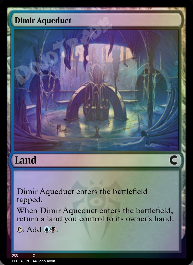 Dimir Aqueduct FOIL