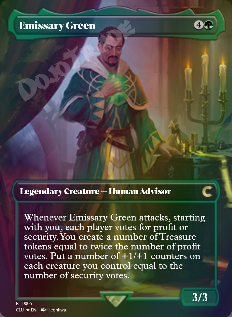 Emissary Green FOIL