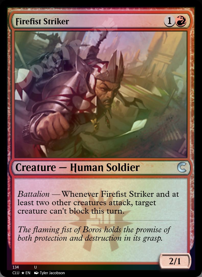 Firefist Striker FOIL