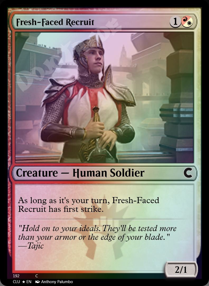 Fresh-Faced Recruit FOIL