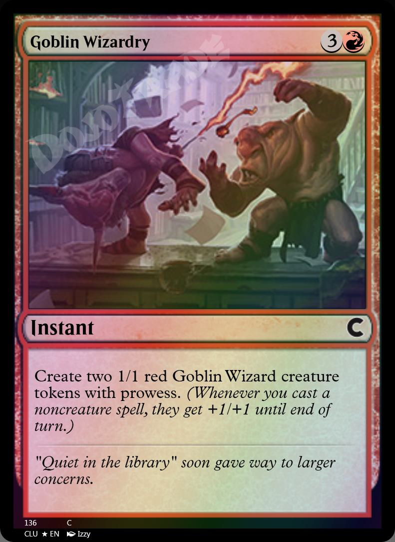 Goblin Wizardry FOIL