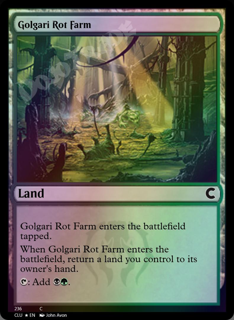 Golgari Rot Farm FOIL