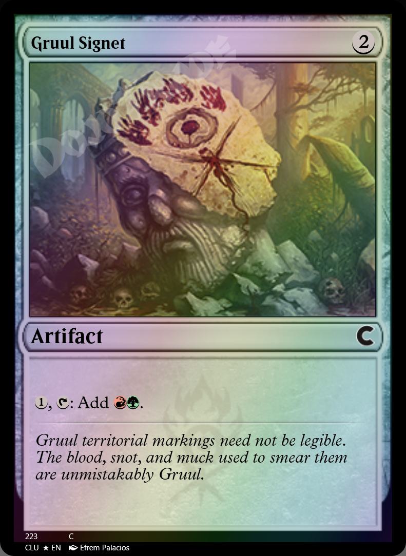 Gruul Signet FOIL