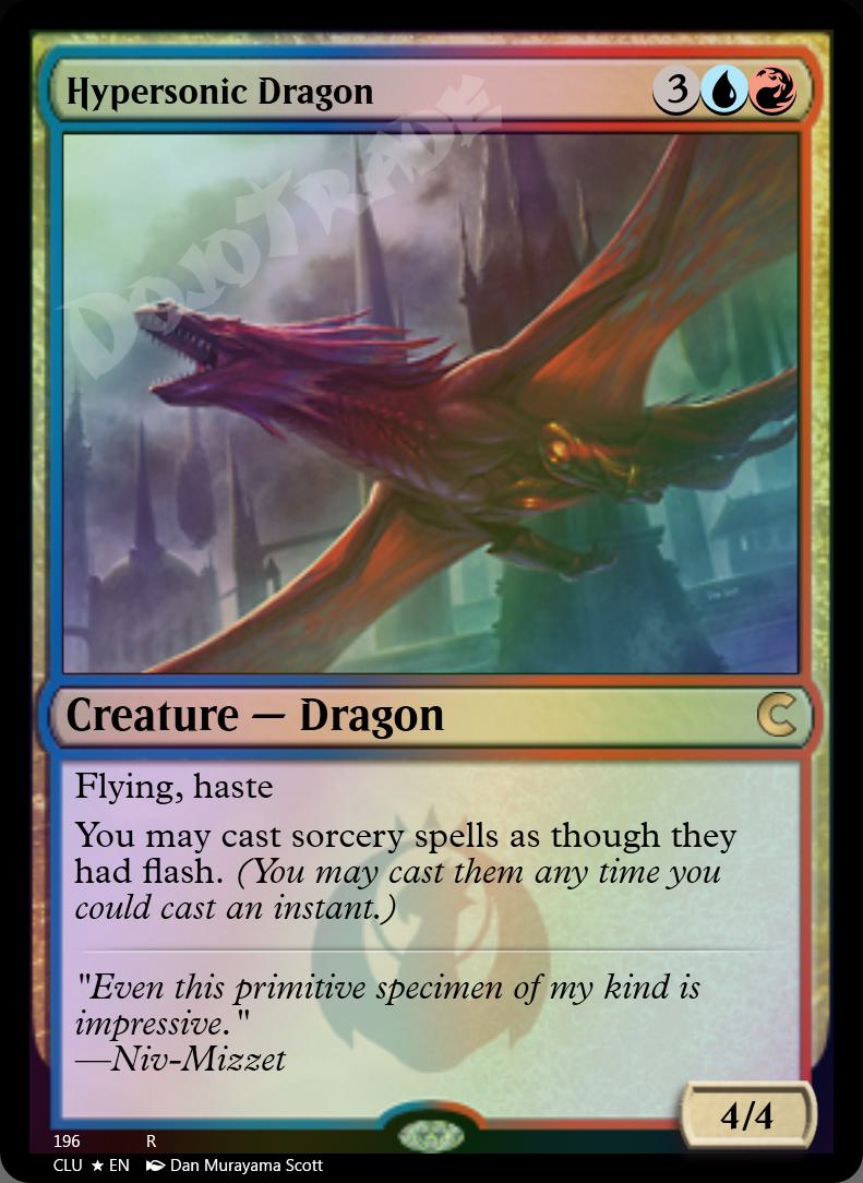 Hypersonic Dragon FOIL