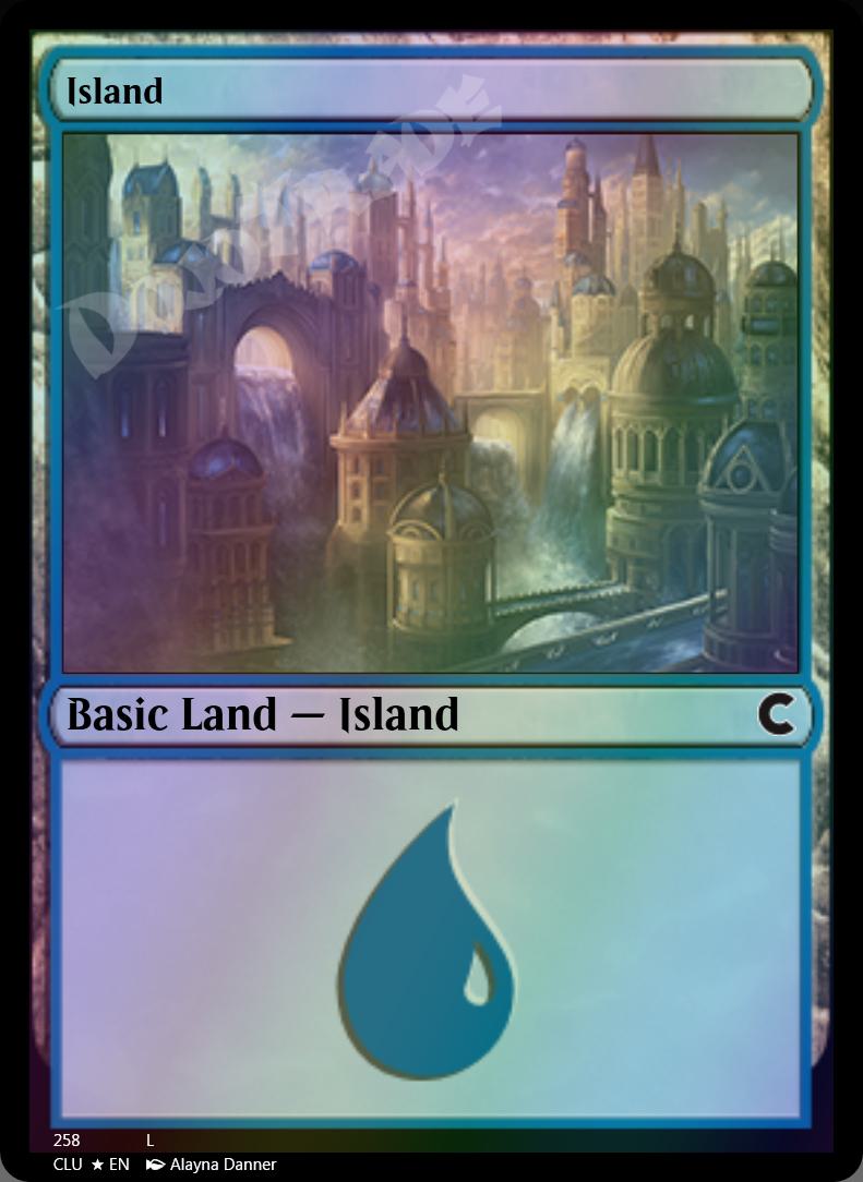 Island (#258) FOIL