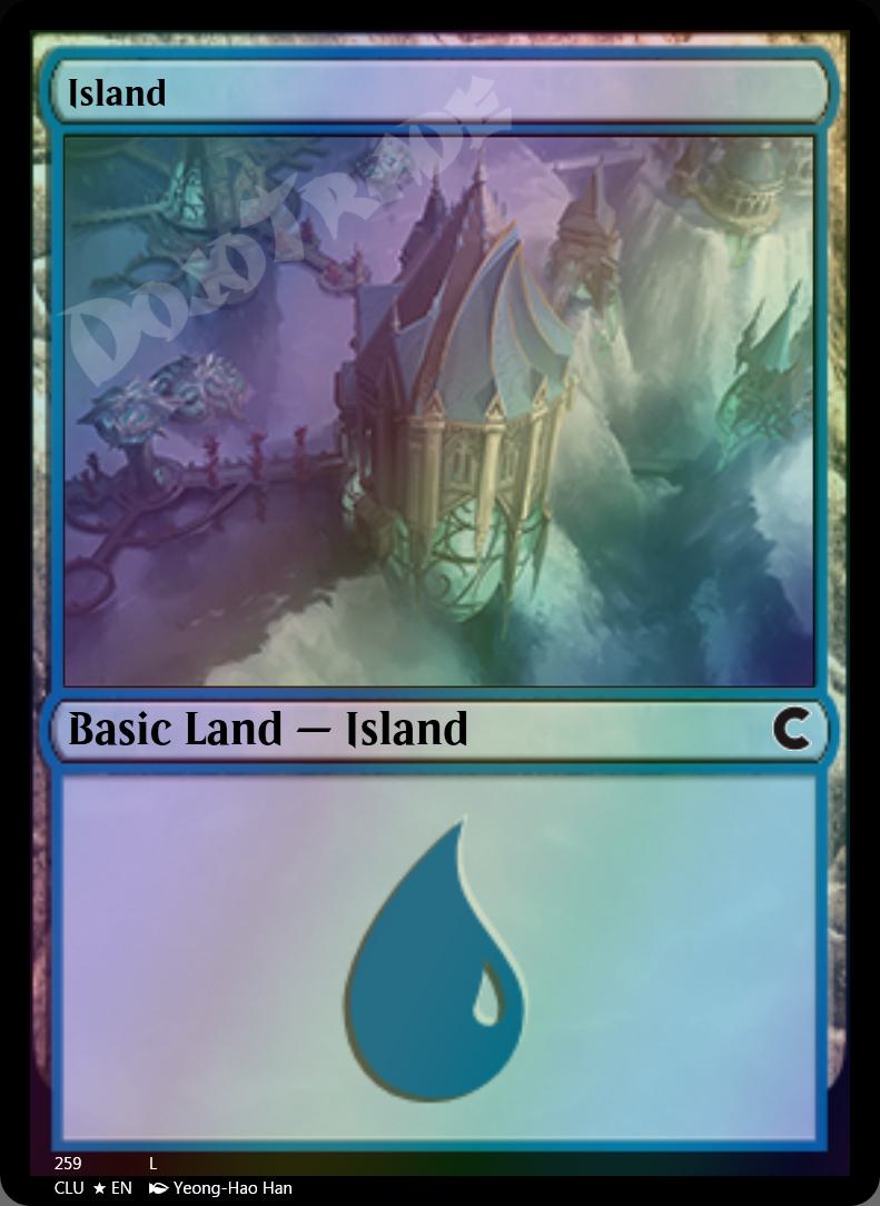 Island (#259) FOIL