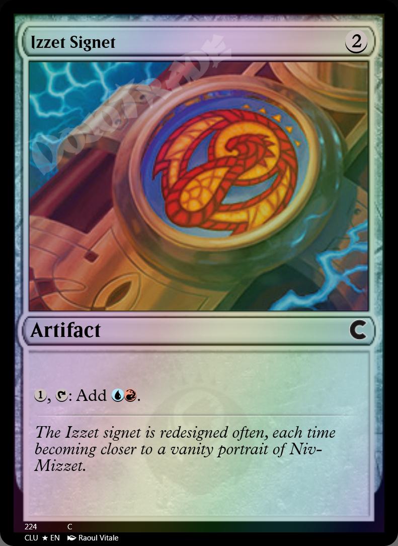 Izzet Signet FOIL