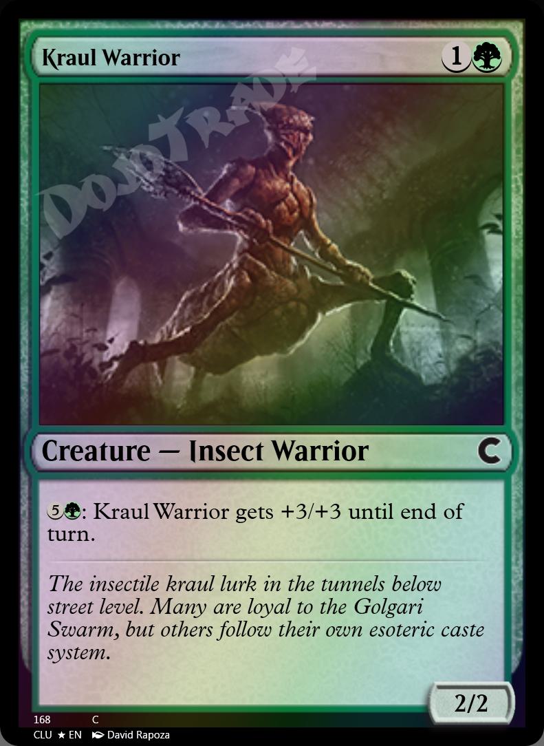 Kraul Warrior FOIL