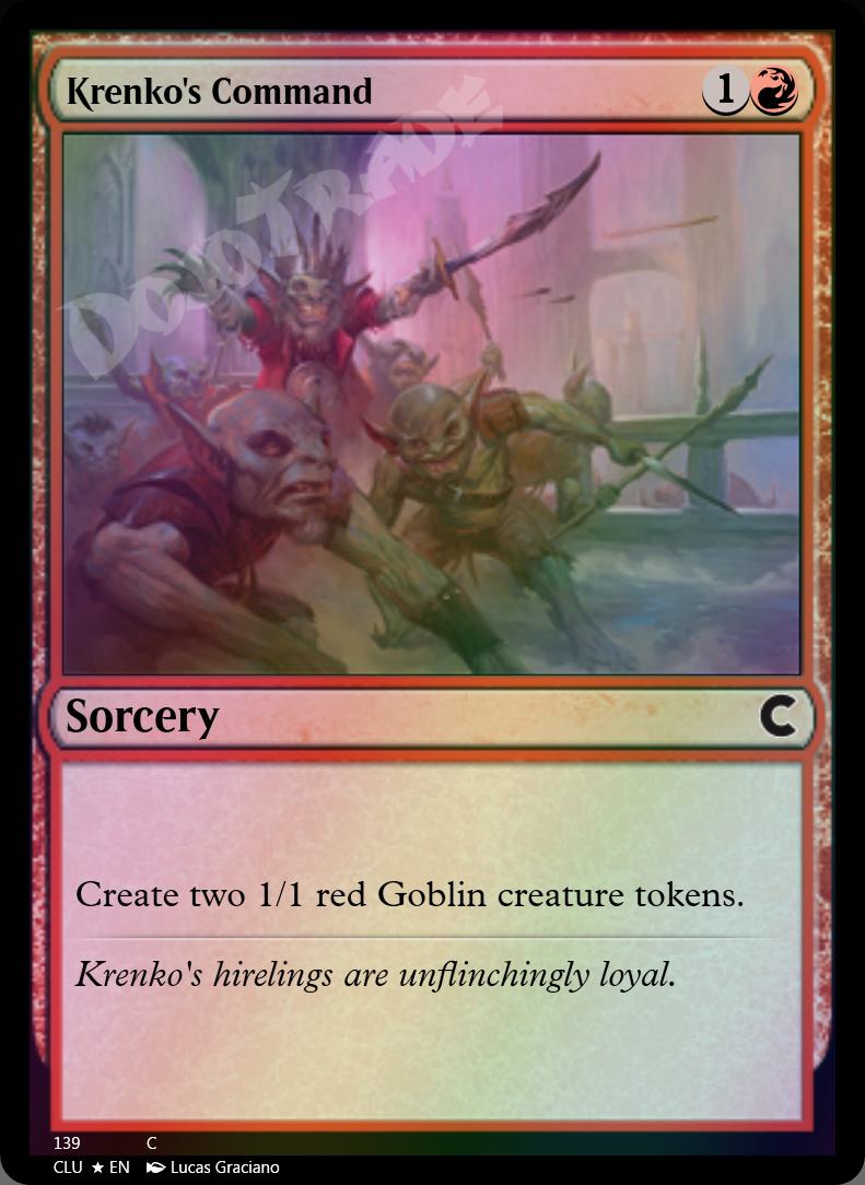 Krenko's Command FOIL