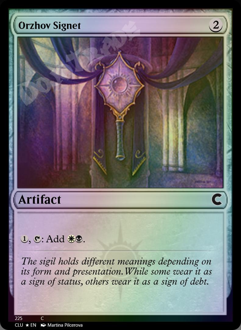 Orzhov Signet FOIL