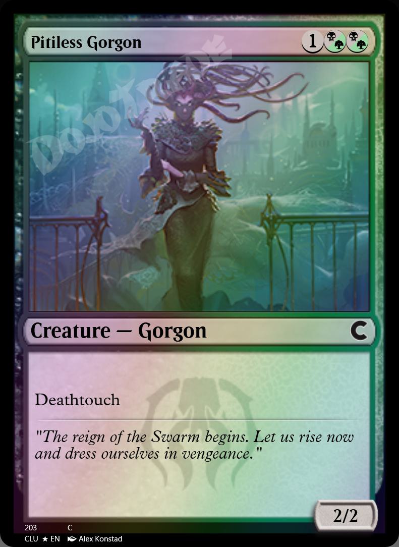 Pitiless Gorgon FOIL