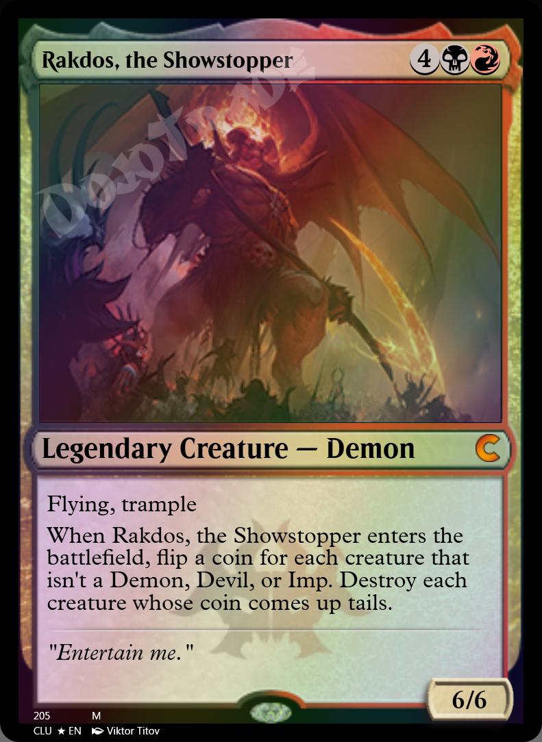 Rakdos, the Showstopper FOIL