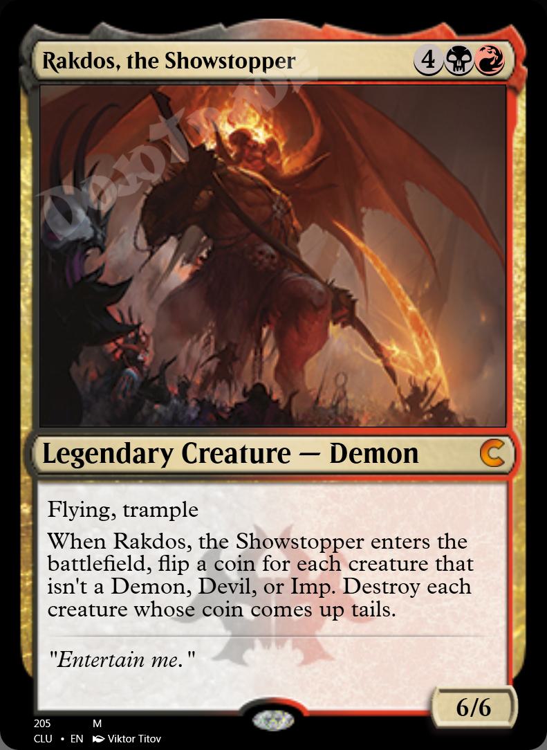 Rakdos, the Showstopper