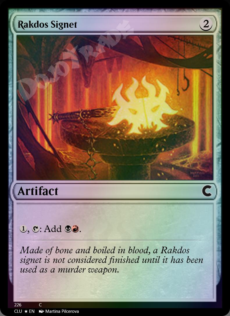 Rakdos Signet FOIL