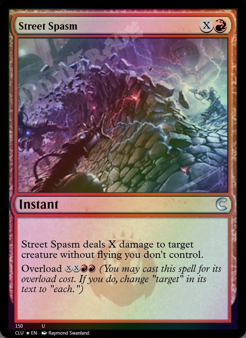 Street Spasm FOIL