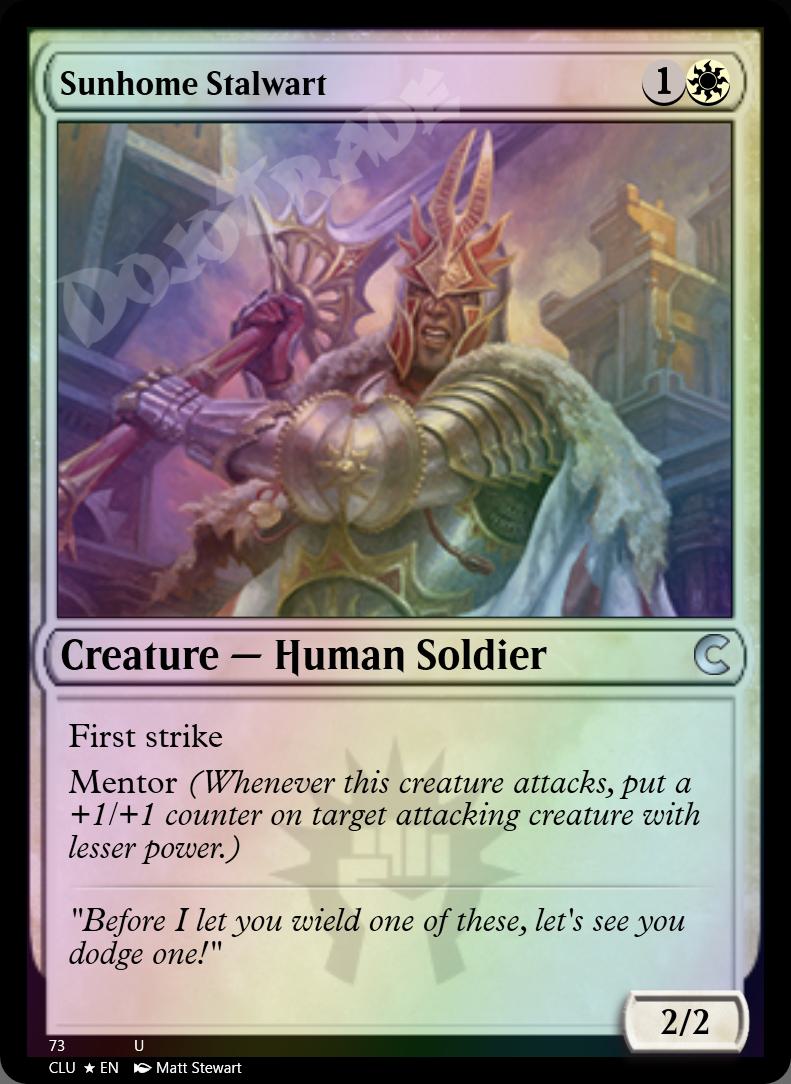 Sunhome Stalwart FOIL