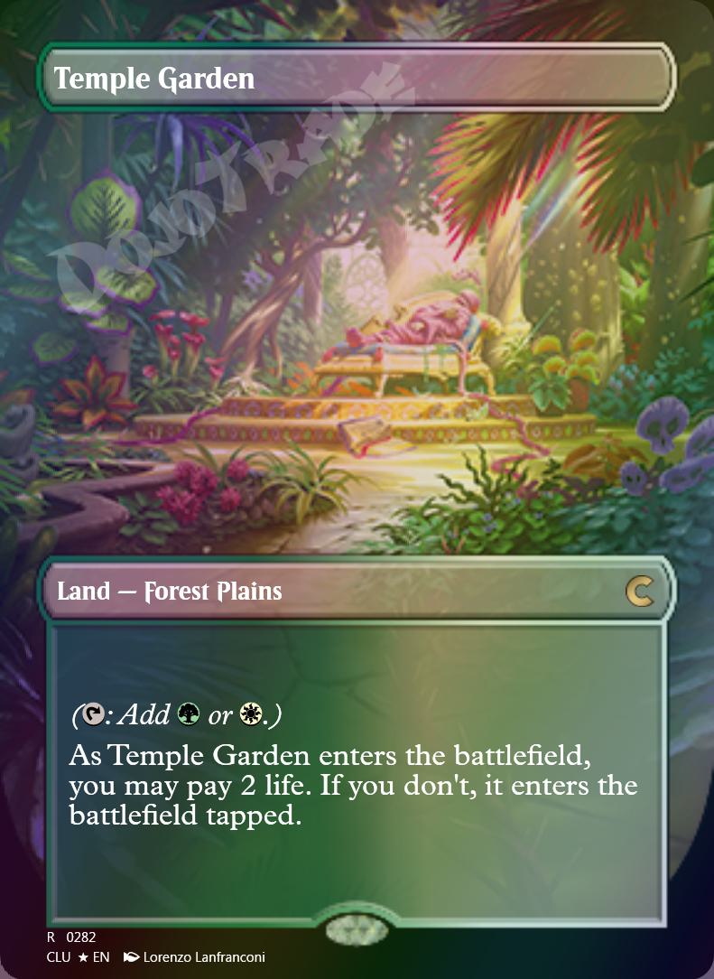 Temple Garden FOIL