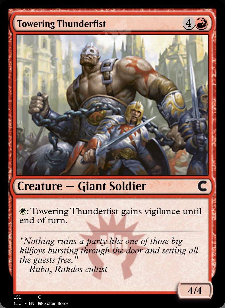 Towering Thunderfist