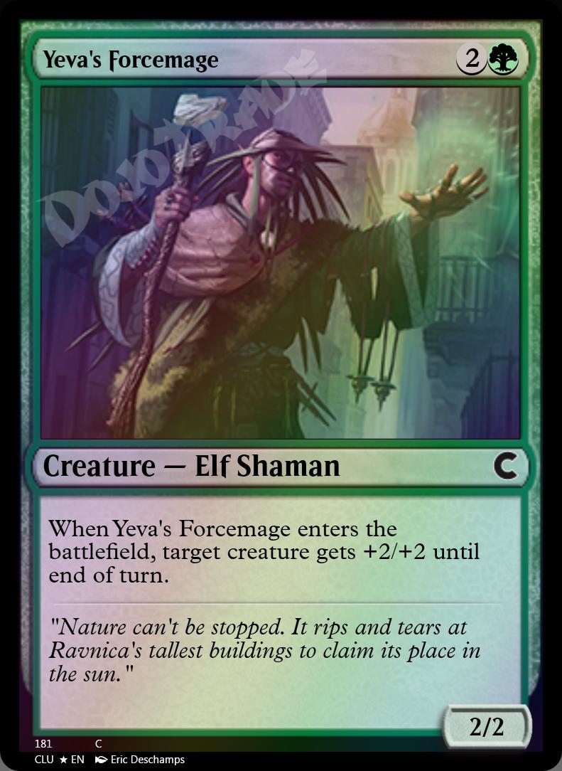 Yeva's Forcemage FOIL