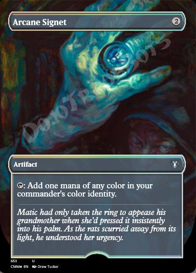 Arcane Signet (Borderless) FOIL