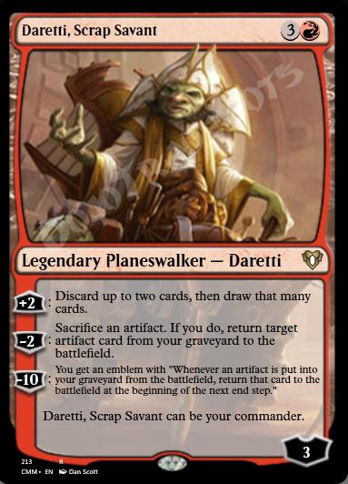 Daretti, Scrap Savant