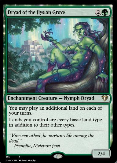 Dryad of the Ilysian Grove