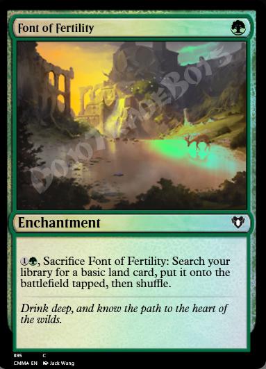 Font of Fertility FOIL