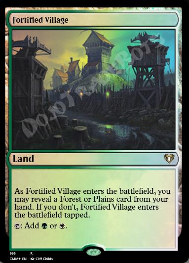 Fortified Village FOIL