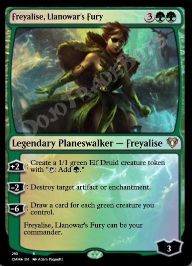 Freyalise, Llanowar's Fury FOIL