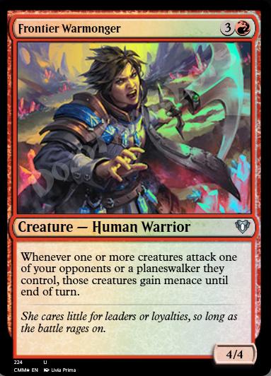 Frontier Warmonger FOIL